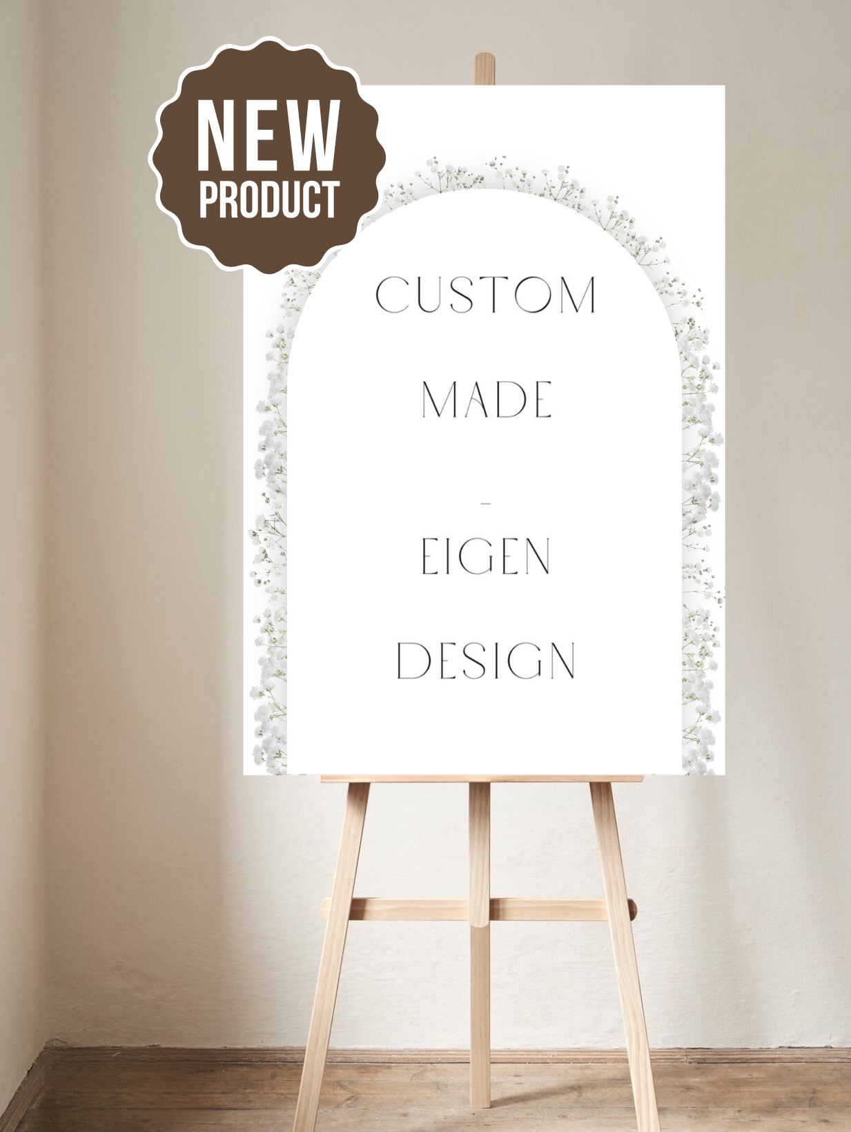 Custom Made - Welkomstbord