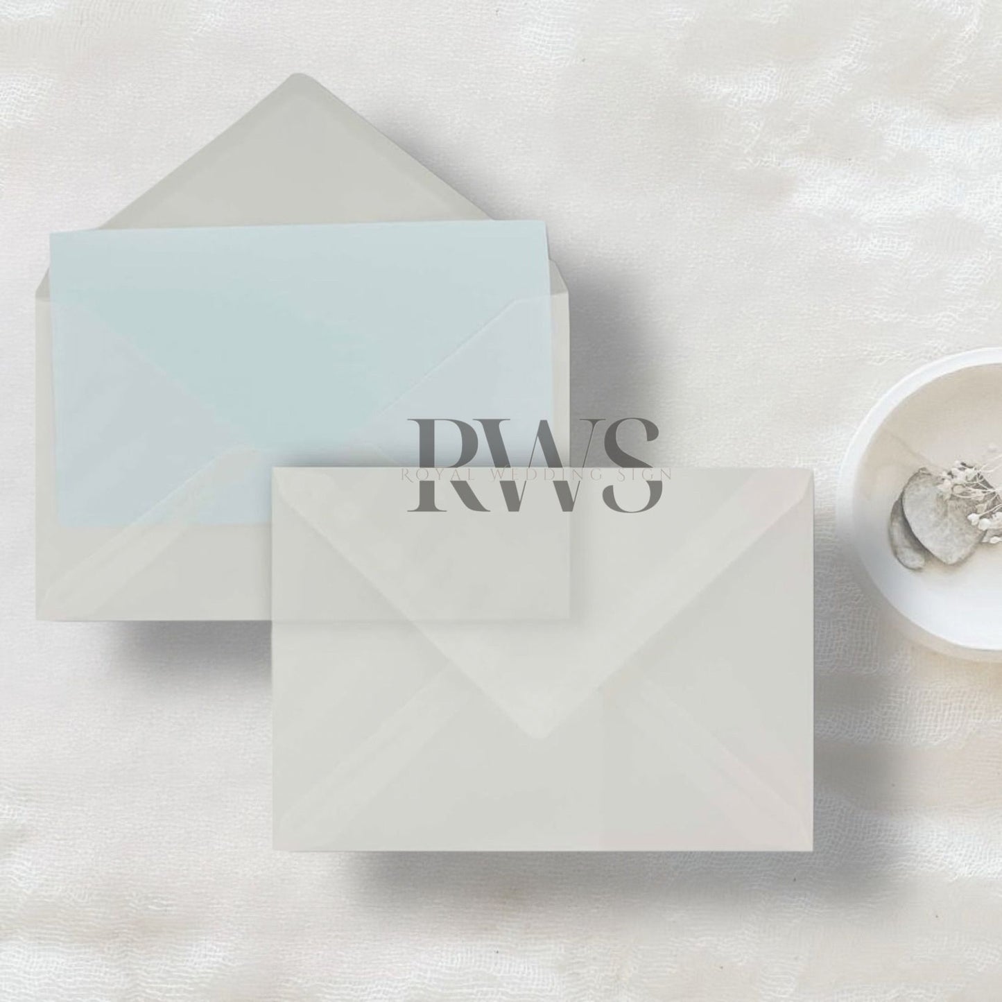 Luxe Transparante Envelop - Stijlvol en Elegant Versturen