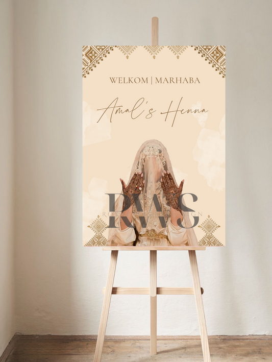 Henna Beige - Welkomstbord
