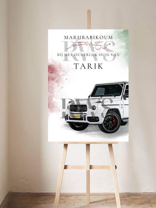 G-Wagon Ghorzja - Welkomstbord